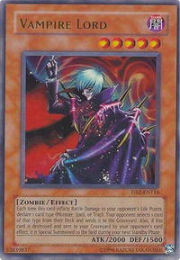 Vampire Lord - Dark Beginning 2 (DB2) #DB2-EN116 - Ultra Rare YuGiOh Trading Card