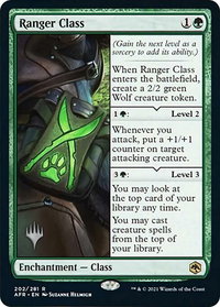 Ranger Class - Promo Pack: Adventures in the Forgotten Realms (PPAFR) #202 - Rare Magic: The Gathering Trading Card