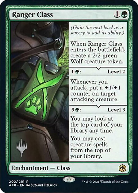 Ranger Class - Promo Pack: Adventures in the Forgotten Realms Magic: The Gathering trading card