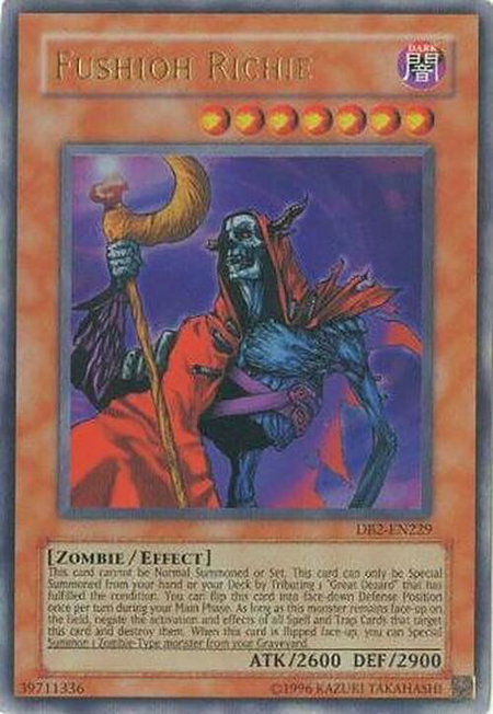 Fushioh Richie trading card from Dark Beginning 2 Fushioh Richie - Dark Beginning 2 YuGiOh trading card