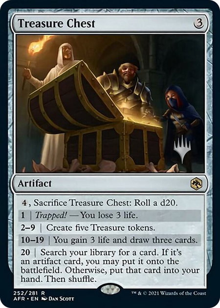Treasure Chest - Promo Pack: Adventures in the Forgotten Realms Magic: The Gathering trading card