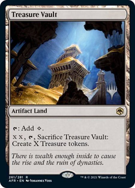 Treasure Vault - Promo Pack: Adventures in the Forgotten Realms Magic: The Gathering trading card