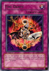 Fire Darts - Cybernetic Revolution (CRV) #CRV-EN049 - Rare YuGiOh Trading Card