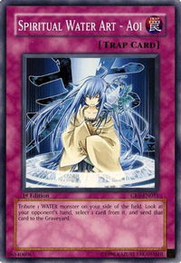 Spiritual Water Art - Aoi - Cybernetic Revolution (CRV) #CRV-EN051 - Common / Short Print YuGiOh Trading Card