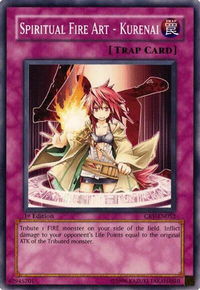 Spiritual Fire Art - Kurenai - Cybernetic Revolution (CRV) #CRV-EN052 - Common / Short Print YuGiOh Trading Card