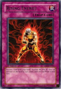 Rising Energy - Cybernetic Revolution (CRV) #CRV-EN056 - Rare YuGiOh Trading Card