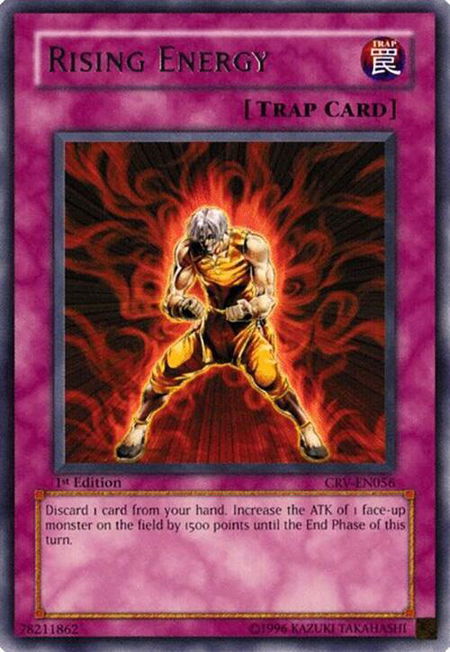 Rising Energy - Cybernetic Revolution YuGiOh trading card