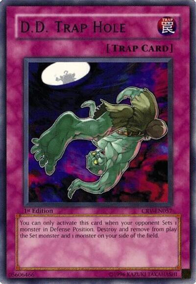 D.D. Trap Hole - Cybernetic Revolution YuGiOh trading card