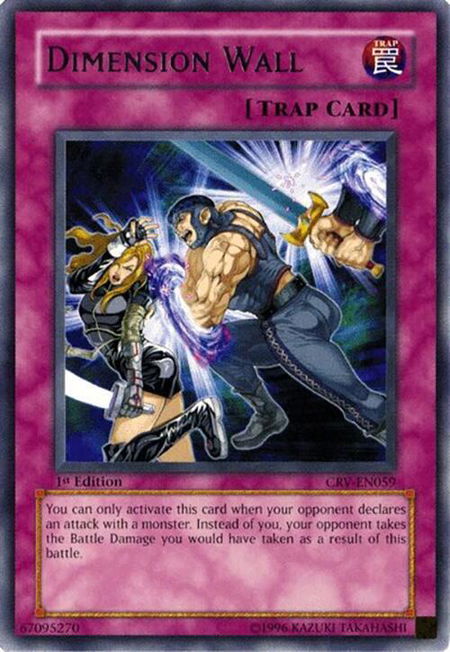 Dimension Wall - Cybernetic Revolution YuGiOh trading card