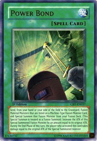 Power Bond - Cybernetic Revolution (CRV) #CRV-EN037 - Ultra Rare YuGiOh Trading Card