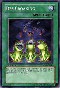 Des Croaking - Cybernetic Revolution (CRV) #CRV-EN042 - Common / Short Print YuGiOh Trading Card
