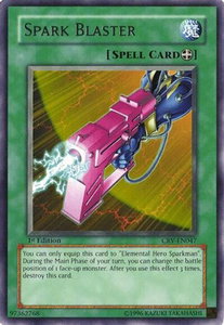 Spark Blaster - Cybernetic Revolution (CRV) #CRV-EN047 - Rare YuGiOh Trading Card