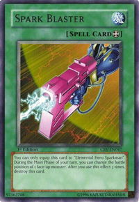 Spark Blaster - Cybernetic Revolution (CRV) #CRV-EN047 - Rare YuGiOh Trading Card