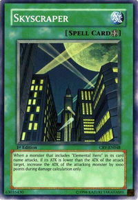 Skyscraper - Cybernetic Revolution (CRV) #CRV-EN048 - Super Rare YuGiOh Trading Card