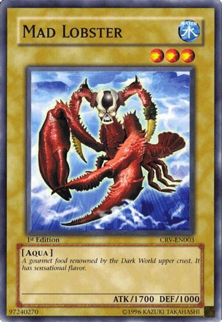 Mad Lobster - Cybernetic Revolution YuGiOh trading card