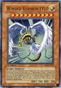 Winged Kuriboh LV10 - Cybernetic Revolution (CRV) #CRV-EN005 - Ultra Rare YuGiOh Trading Card