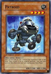 Patroid - Cybernetic Revolution (CRV) #CRV-EN006 - Common / Short Print YuGiOh Trading Card