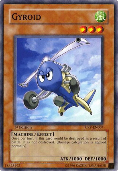 Gyroid - Cybernetic Revolution YuGiOh trading card