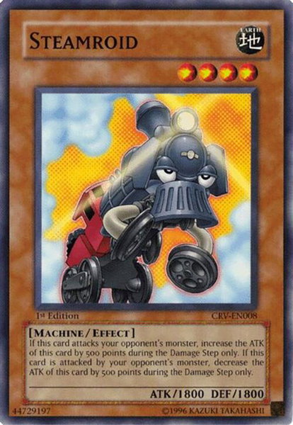 Steamroid - Cybernetic Revolution YuGiOh trading card