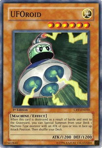 UFOroid - Cybernetic Revolution (CRV) #CRV-EN010 - Super Rare YuGiOh Trading Card