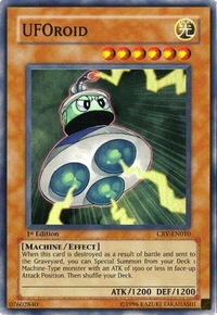 UFOroid - Cybernetic Revolution (CRV) #CRV-EN010 - Super Rare YuGiOh Trading Card