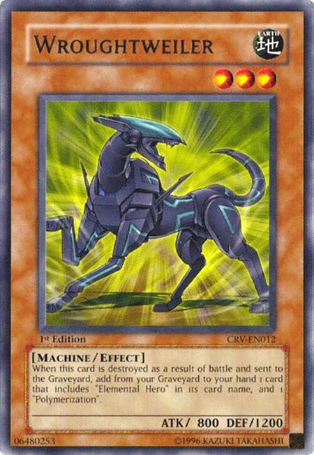 Wroughtweiler - Cybernetic Revolution YuGiOh trading card