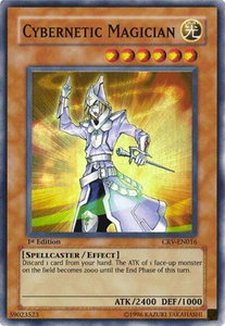 Cybernetic Magician - Cybernetic Revolution (CRV) #CRV-EN016 - Super Rare YuGiOh Trading Card