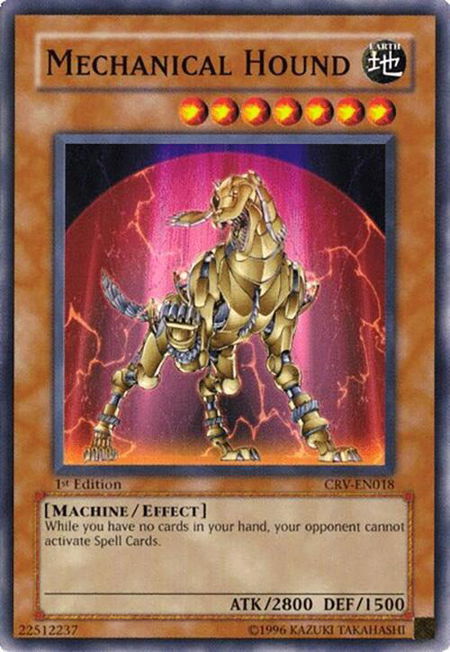 Mechanical Hound - Cybernetic Revolution YuGiOh trading card