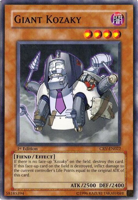 Giant Kozaky - Cybernetic Revolution YuGiOh trading card