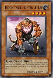 Indomitable Fighter Lei Lei - Cybernetic Revolution (CRV) #CRV-EN023 - Common / Short Print YuGiOh Trading Card