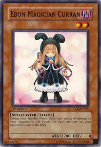 Ebon Magician Curran - Cybernetic Revolution (CRV) #CRV-EN031 - Common / Short Print YuGiOh Trading Card