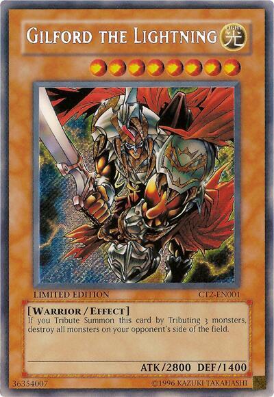 Gilford the Lightning - 2005 Collectors Tin YuGiOh trading card