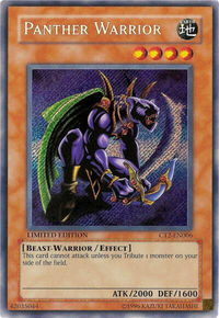 Panther Warrior - 2005 Collectors Tin (CT2) #CT2-EN006 - Secret Rare YuGiOh Trading Card