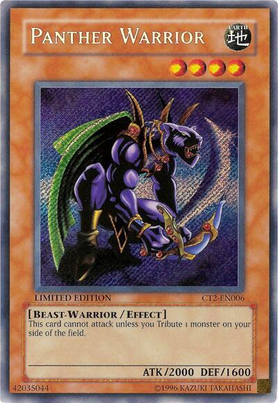 Panther Warrior - 2005 Collectors Tin YuGiOh trading card