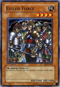Exiled Force - Structure Deck: Warrior's Triumph (SD5) #SD5-EN010 - Common / Short Print YuGiOh Trading Card
