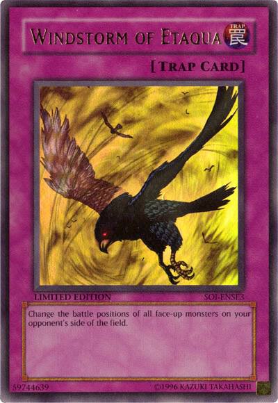 Windstorm of Etaqua (EU) trading card from Shadow of Infinity Windstorm of Etaqua (EU) - Shadow of Infinity YuGiOh trading card