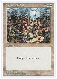 Wrath of God - Fifth Edition (5ED) #69 - Rare Magic: The Gathering Trading Card