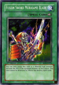 Fusion Sword Murasame Blade - Structure Deck: Warrior's Triumph (SD5) #SD5-EN026 - Common / Short Print YuGiOh Trading Card