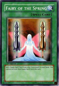 Fairy of the Spring - Structure Deck: Warrior's Triumph (SD5) #SD5-EN028 - Common / Short Print YuGiOh Trading Card
