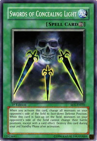 Swords of Concealing Light - Structure Deck: Warrior's Triumph (SD5) #SD5-EN031 - Common / Short Print YuGiOh Trading Card