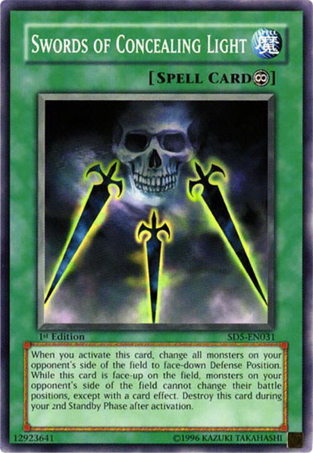 Swords of Concealing Light - Structure Deck: Warrior's Triumph YuGiOh trading card