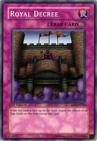 Royal Decree - Structure Deck: Warrior's Triumph (SD5) #SD5-EN035 - Common / Short Print YuGiOh Trading Card