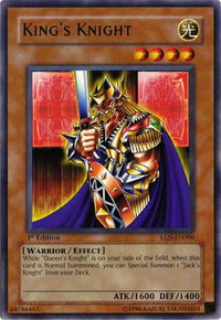 King's Knight - Elemental Energy (EEN) #EEN-EN006 - Rare YuGiOh Trading Card