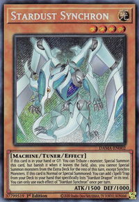 Stardust Synchron - Dawn of Majesty (DAMA) #DAMA-EN002 - Secret Rare YuGiOh Trading Card