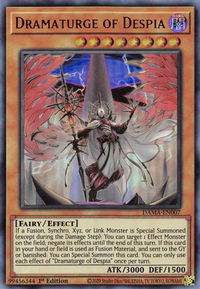 Dramaturge of Despia - Dawn of Majesty (DAMA) #DAMA-EN007 - Ultra Rare YuGiOh Trading Card
