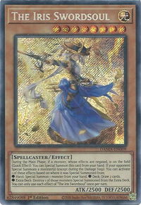 The Iris Swordsoul - Dawn of Majesty (DAMA) #DAMA-EN009 - Secret Rare YuGiOh Trading Card