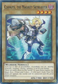 Clavkiys, the Magikey Skyblaster - Dawn of Majesty (DAMA) #DAMA-EN010 - Common / Short Print YuGiOh Trading Card