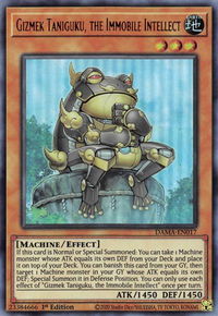 Gizmek Taniguku, the Immobile Intellect - Dawn of Majesty (DAMA) #DAMA-EN017 - Ultra Rare YuGiOh Trading Card
