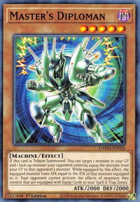 Master's Diploman - Dawn of Majesty (DAMA) #DAMA-EN026 - Common / Short Print YuGiOh Trading Card