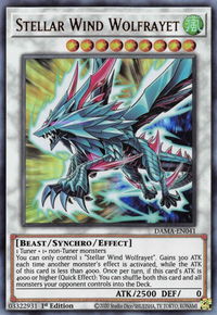 Stellar Wind Wolfrayet - Dawn of Majesty (DAMA) #DAMA-EN041 - Ultra Rare YuGiOh Trading Card